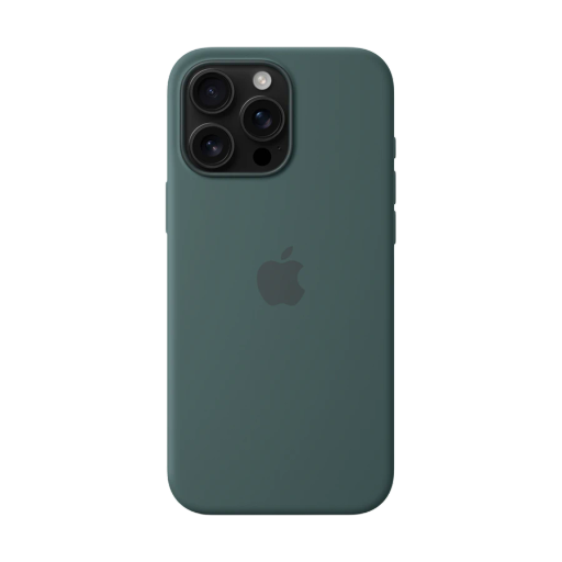 Apple Case Silicone Case with MagSafe Lake Green for iPhone 16 Pro Max
